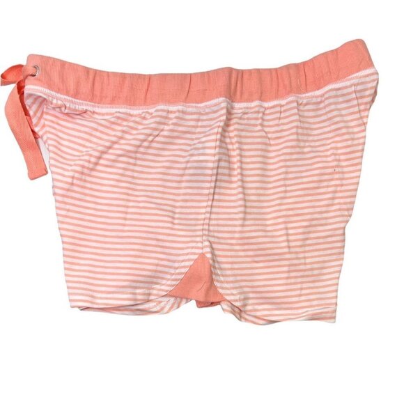 Splendid Womens Peach Striped Sleeveless PJS Tank Shortie pajama Sets Sz M NWT - Picture 6 of 9